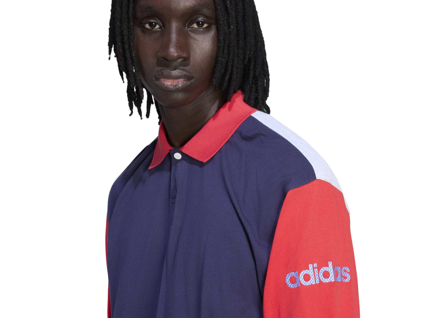 Adidas USA 94 Graphic Polo in Noble Ink