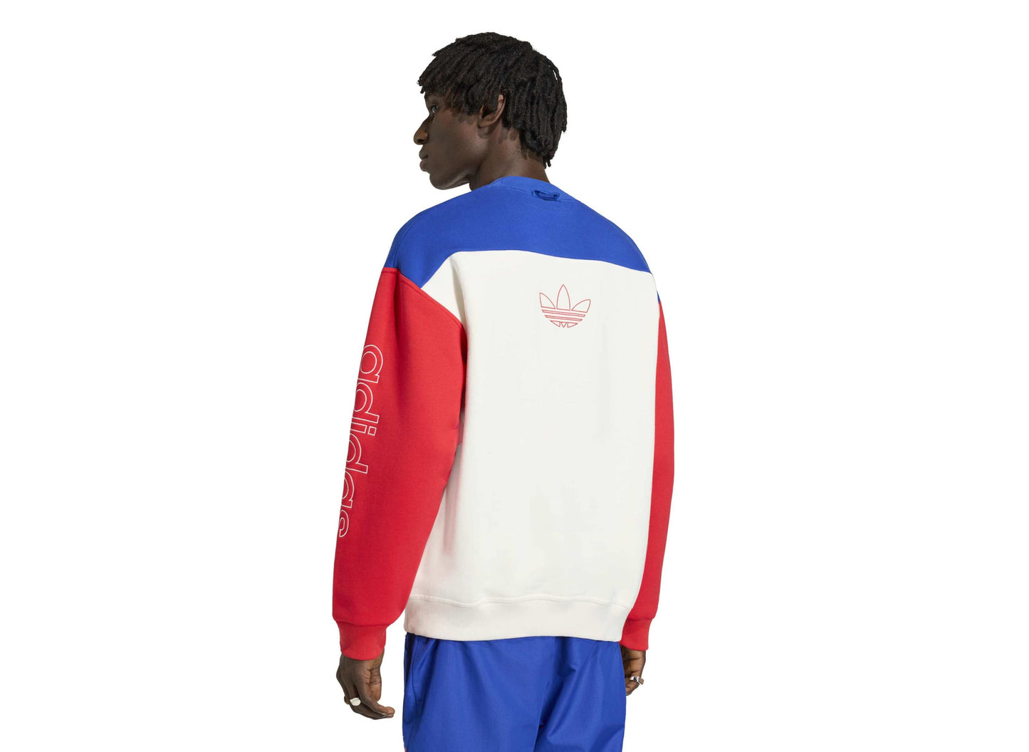 Adidas USA 94 Graphic Sweatshirt in Team Royal / Cloud White