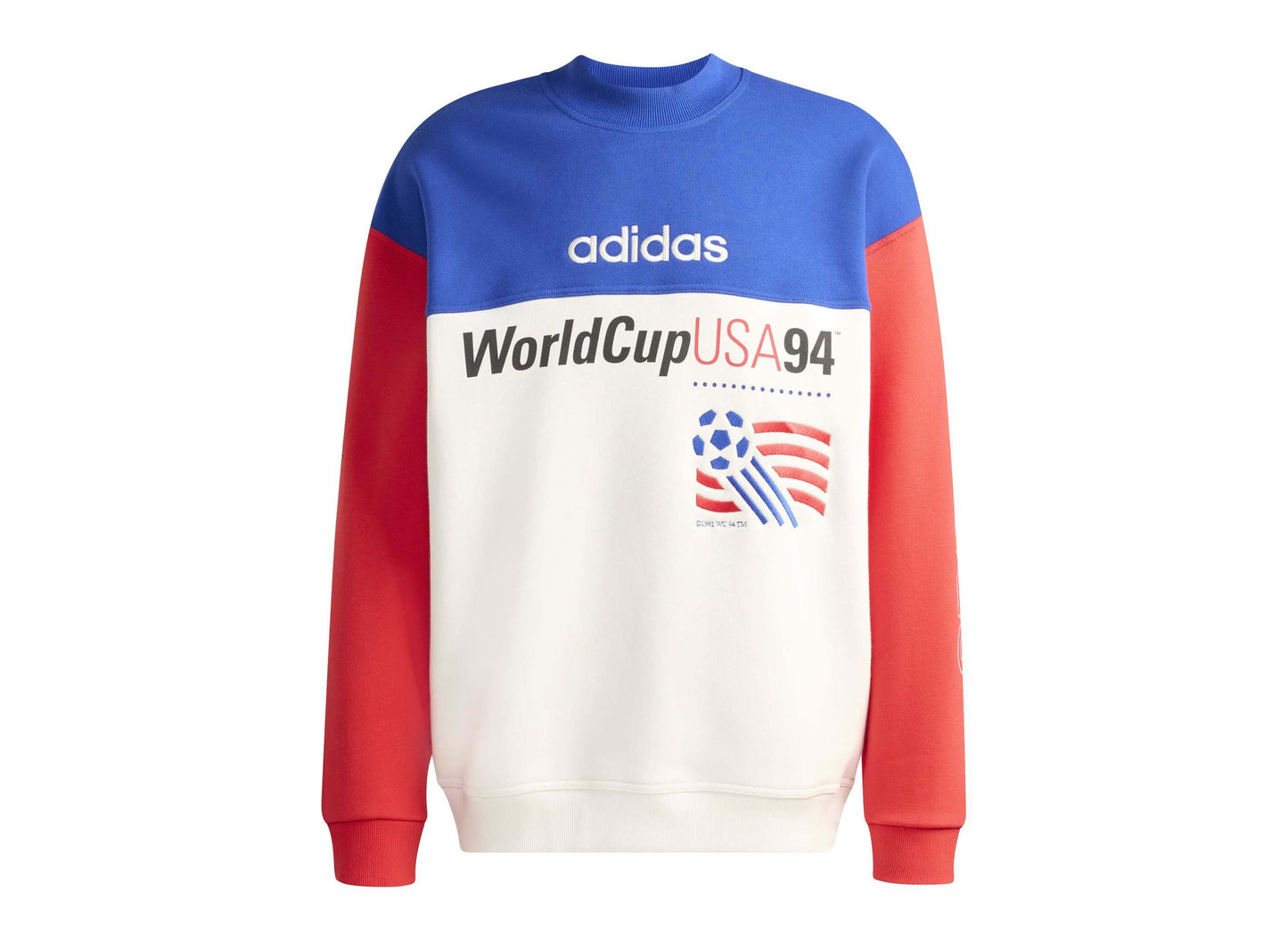 Adidas USA 94 Graphic Sweatshirt in Team Royal / Cloud White