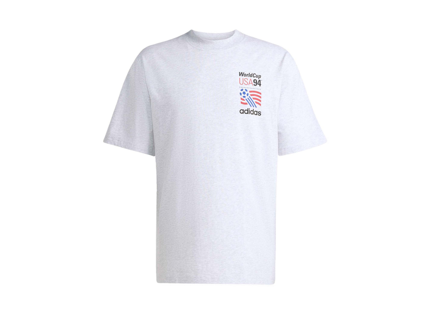 Adidas USA 94 Graphic T-Shirt in Light Grey Heather