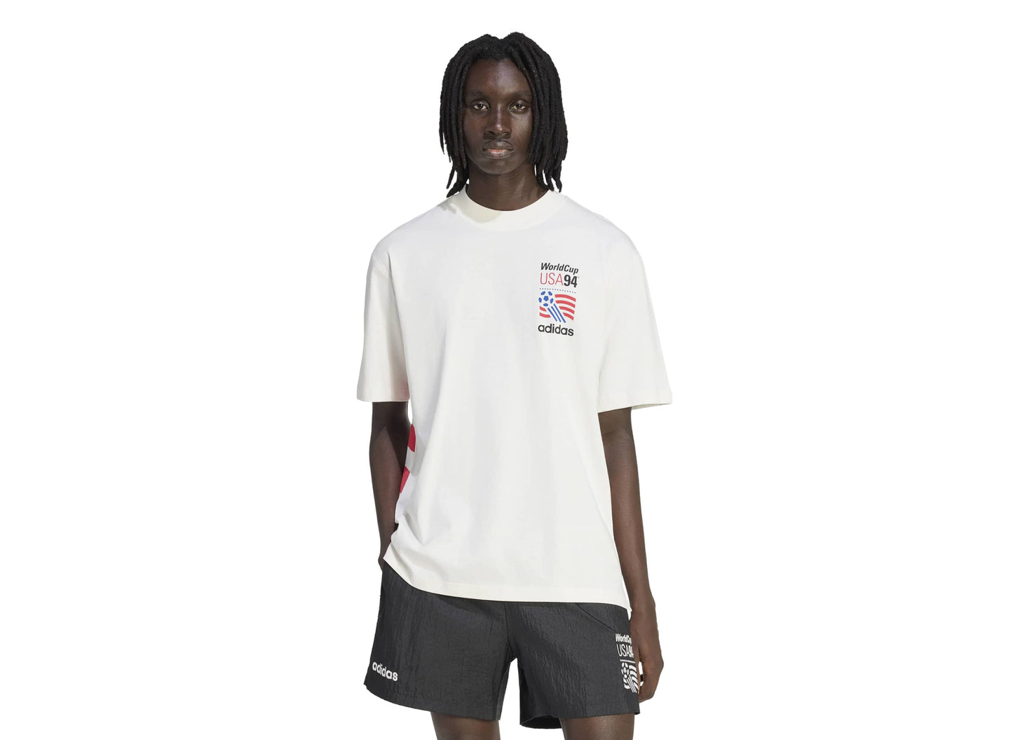 Adidas USA 94 Graphic T-Shirt in Cloud White