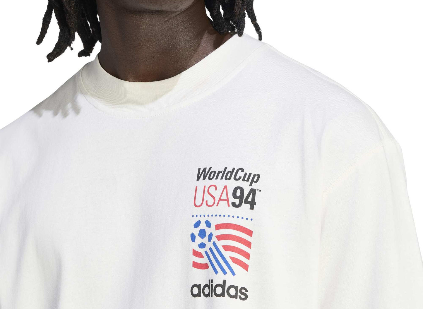 Adidas USA 94 Graphic T-Shirt in Cloud White