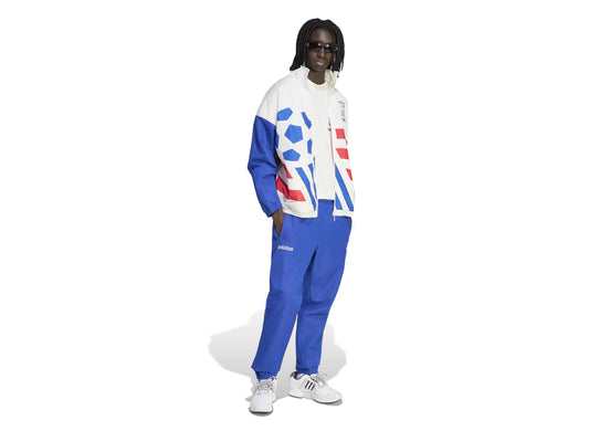 Adidas USA 94 Graphic Woven Track Pants in Royal Blue