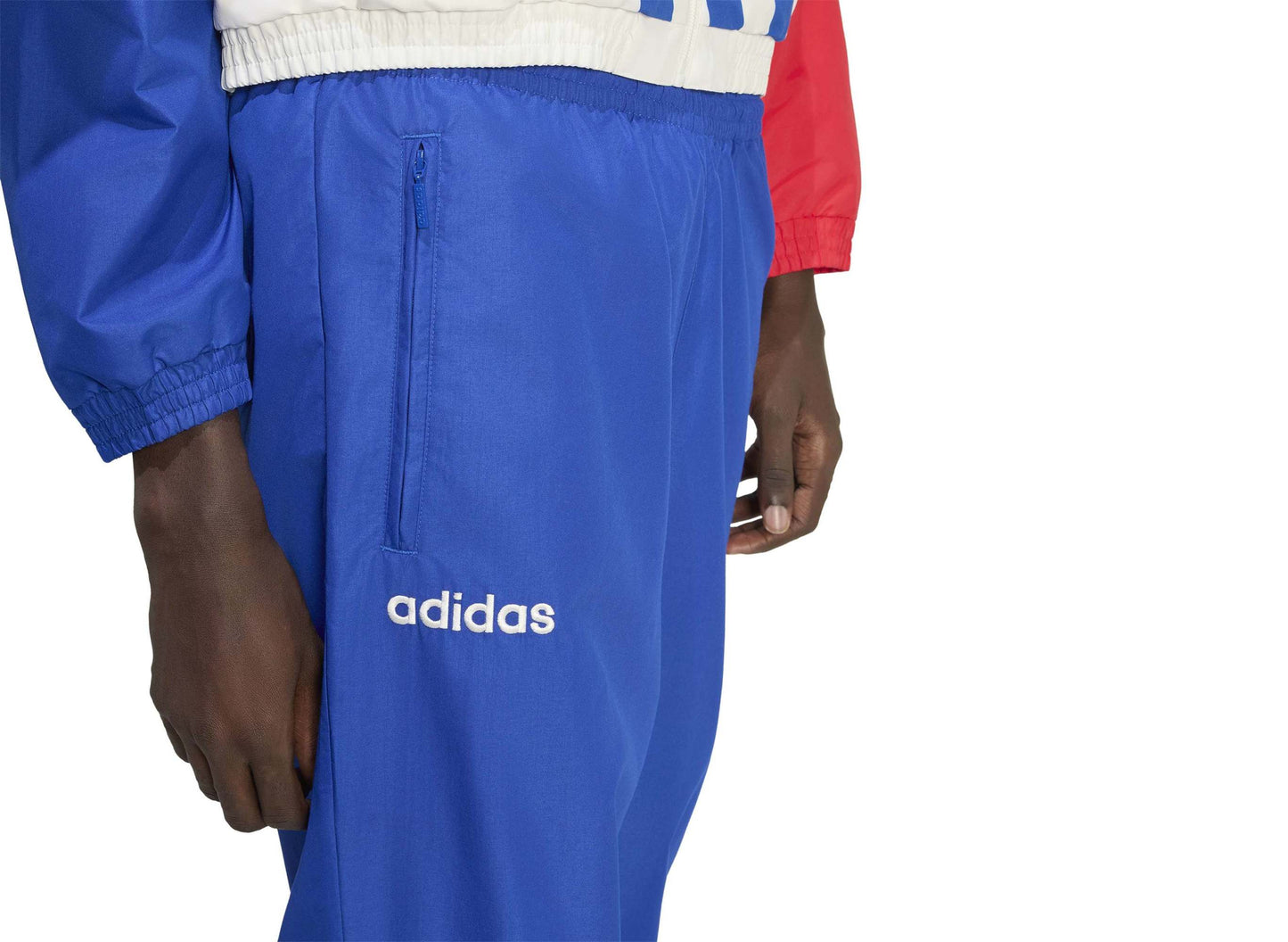 Adidas USA 94 Graphic Woven Track Pants in Royal Blue