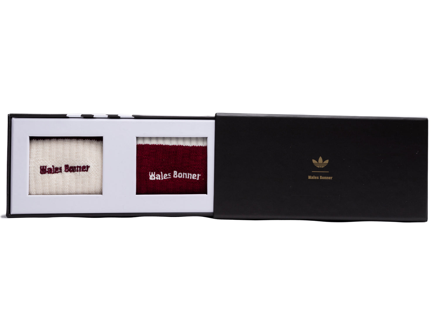 Adidas Wales Bonner Socks Set in Red - view 2