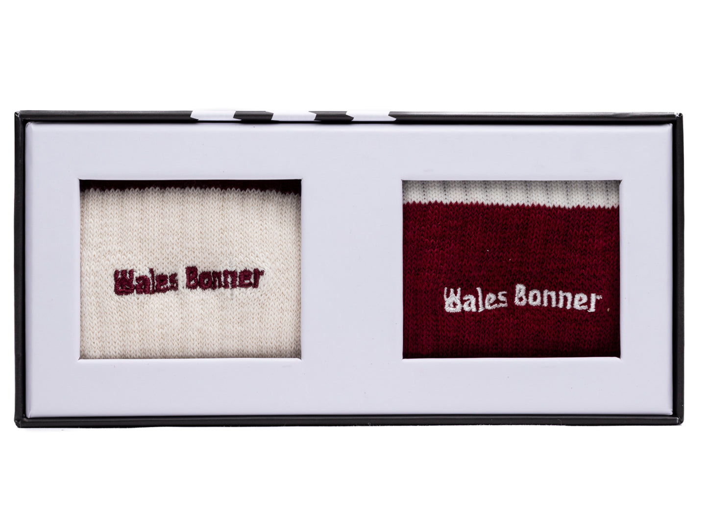 Adidas Wales Bonner Socks Set in Red - view 3