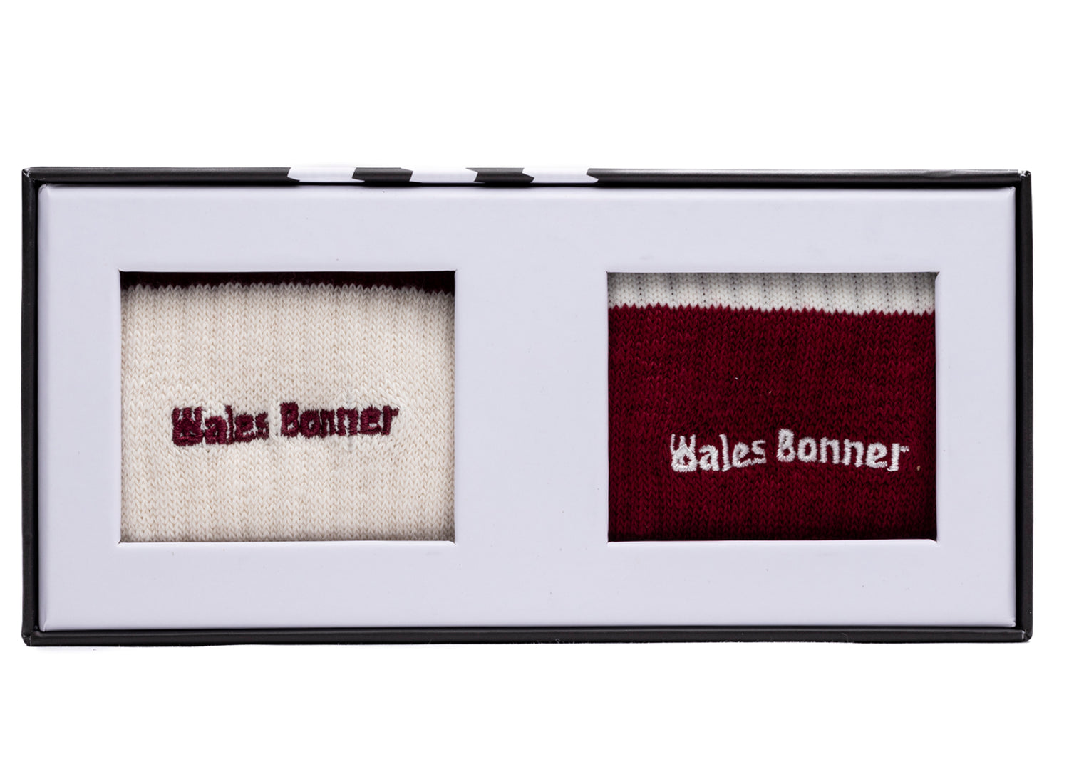 Adidas Wales Bonner Socks Set in Red - view 3