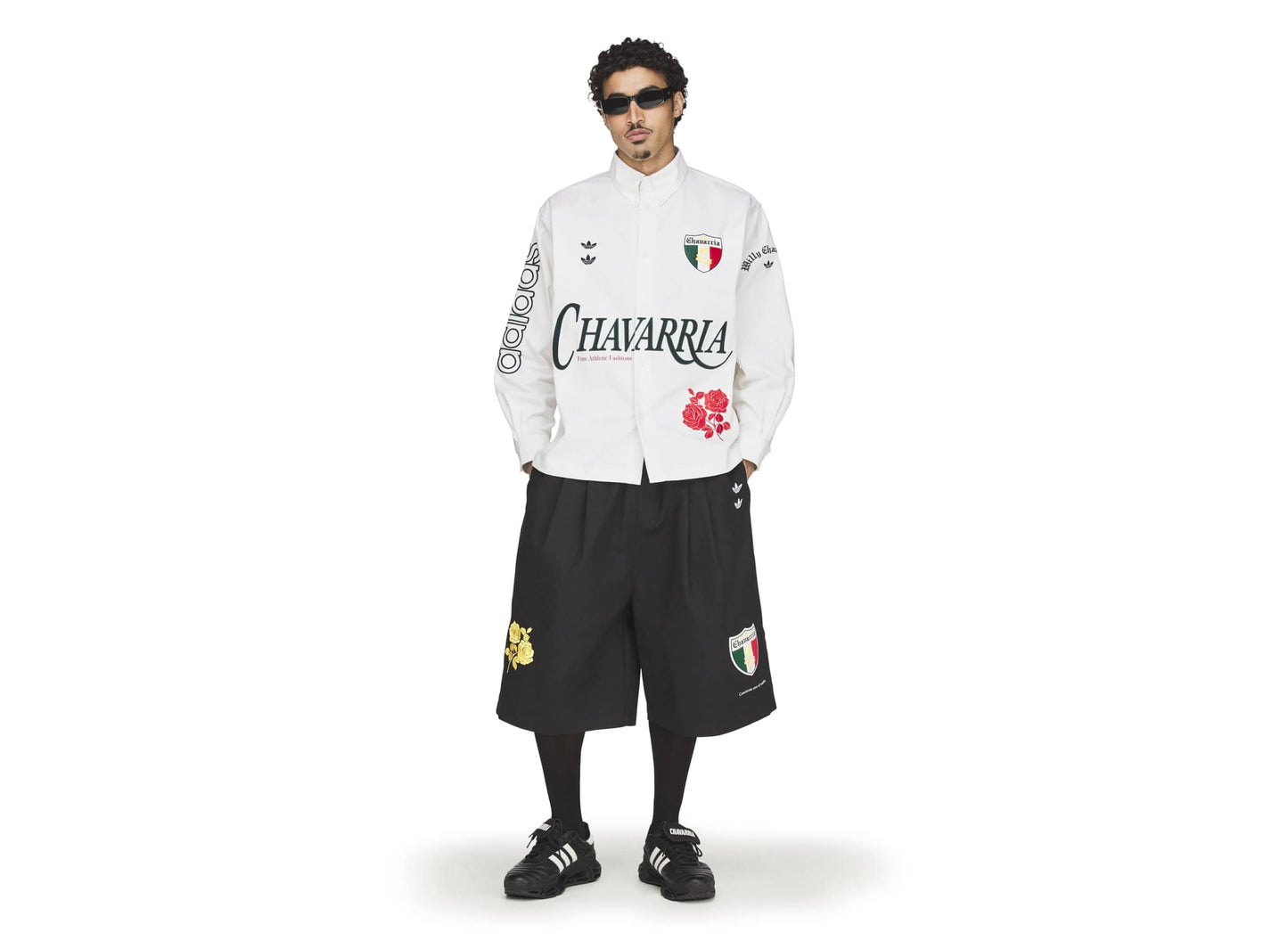 Adidas WC Chavarria Button Up Shirt in Off White