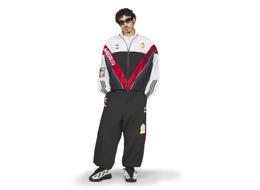 Adidas WC Chavarria CDM Woven Track Jacket in White / Black