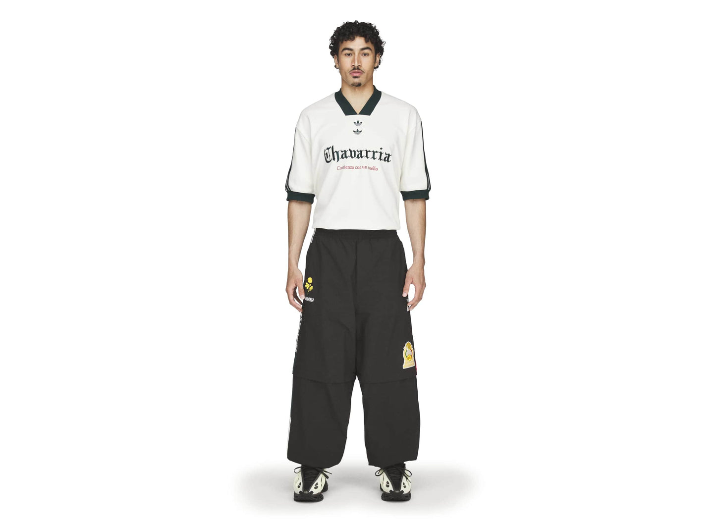 Adidas WC Chavarria CDM Woven TS Track Pant in Black
