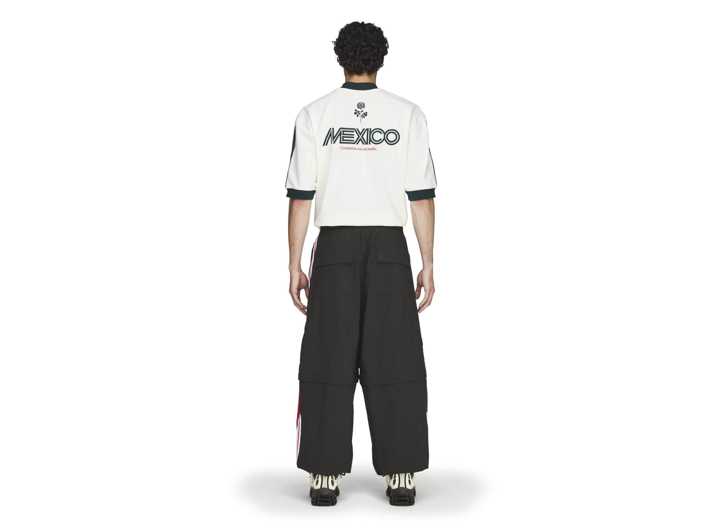 Adidas WC Chavarria CDM Woven TS Track Pant in Black
