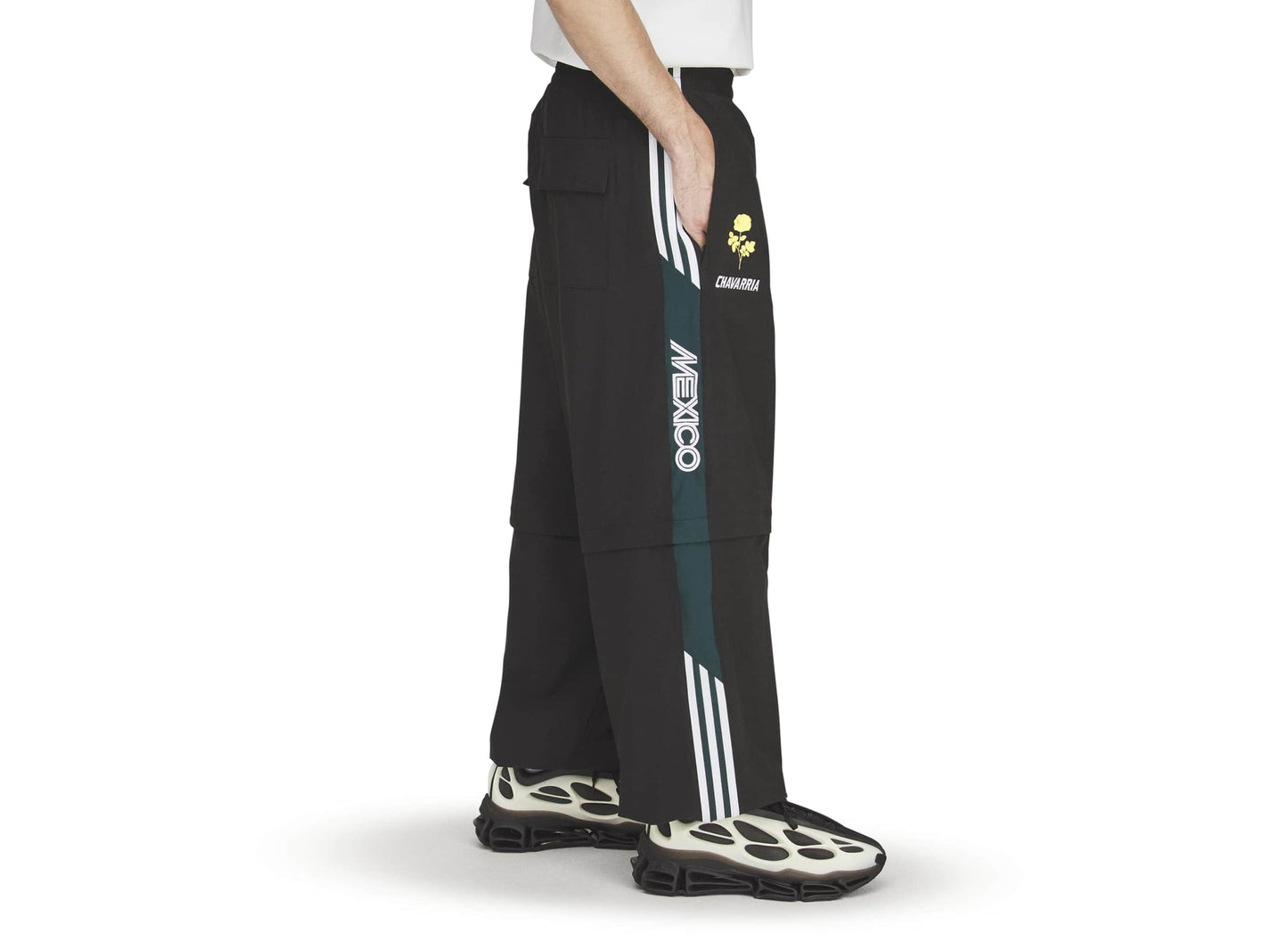 Adidas WC Chavarria CDM Woven TS Track Pant in Black