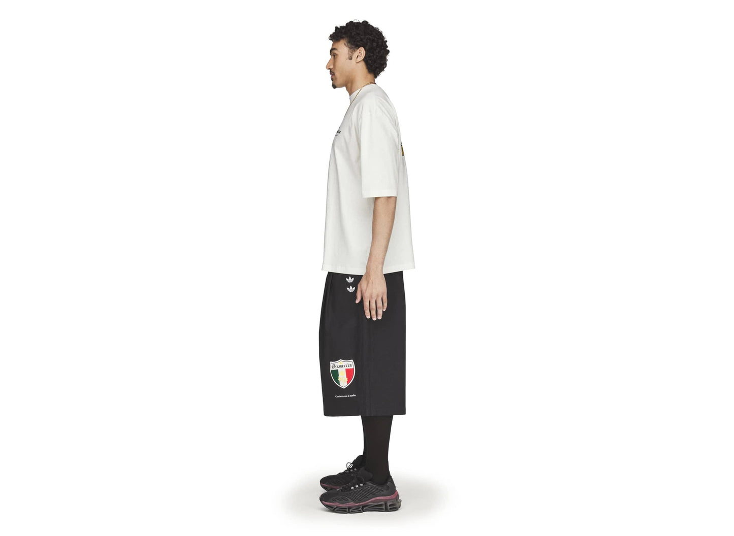Adidas WC Chavarria Graphic Tee in Off White