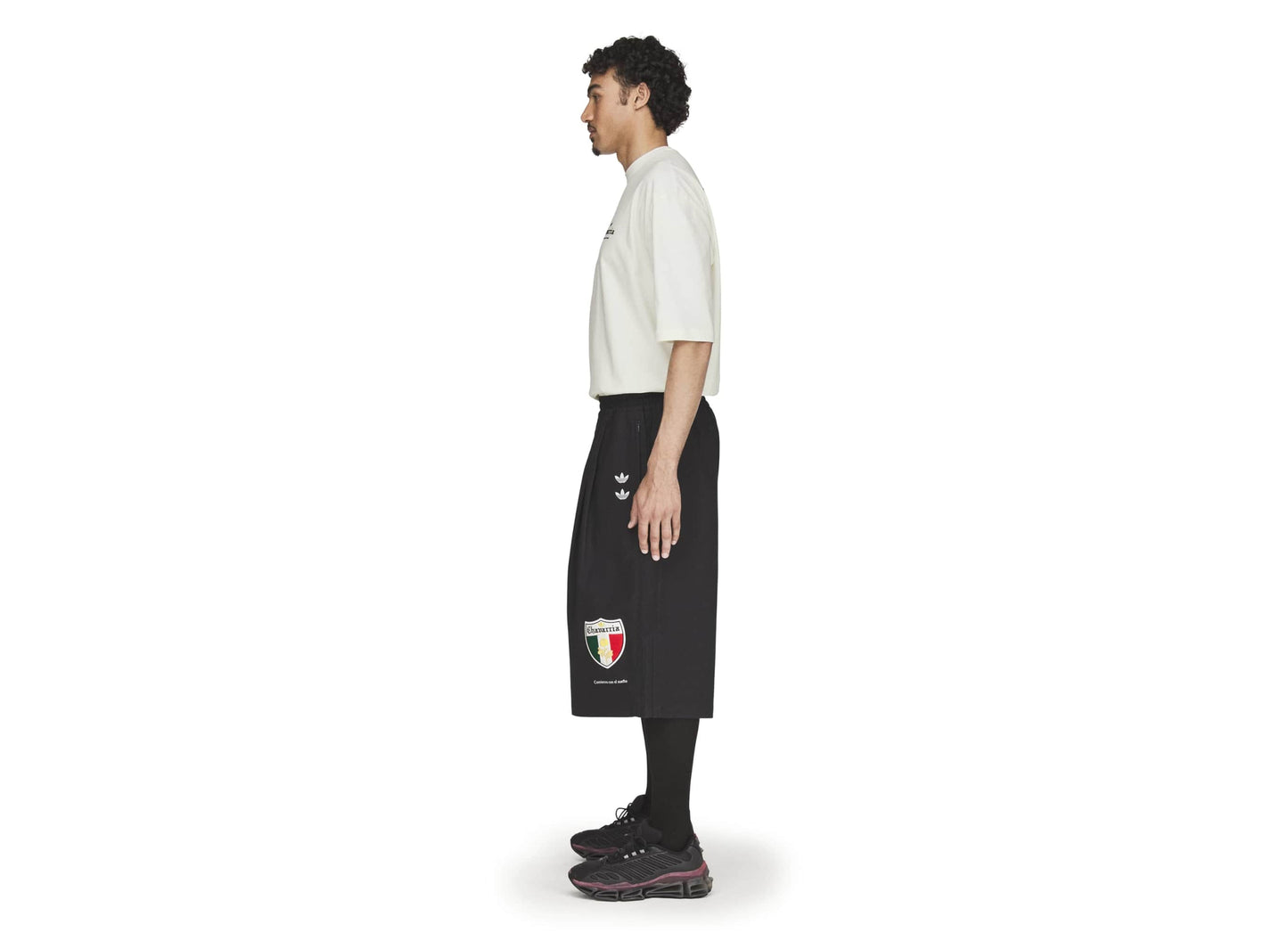Adidas WC Chavarria Long Twill Short in Black