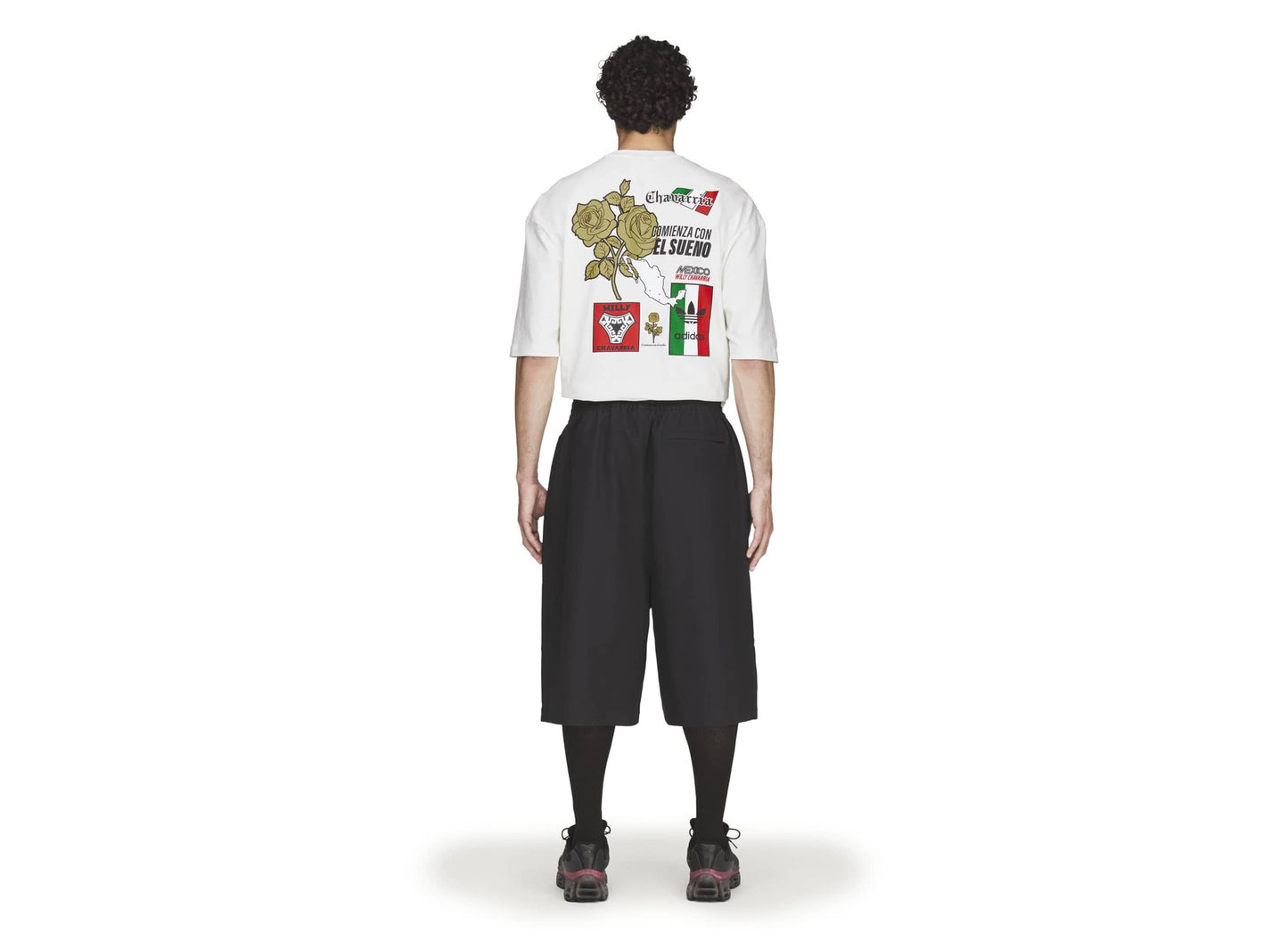 Adidas WC Chavarria Long Twill Short in Black
