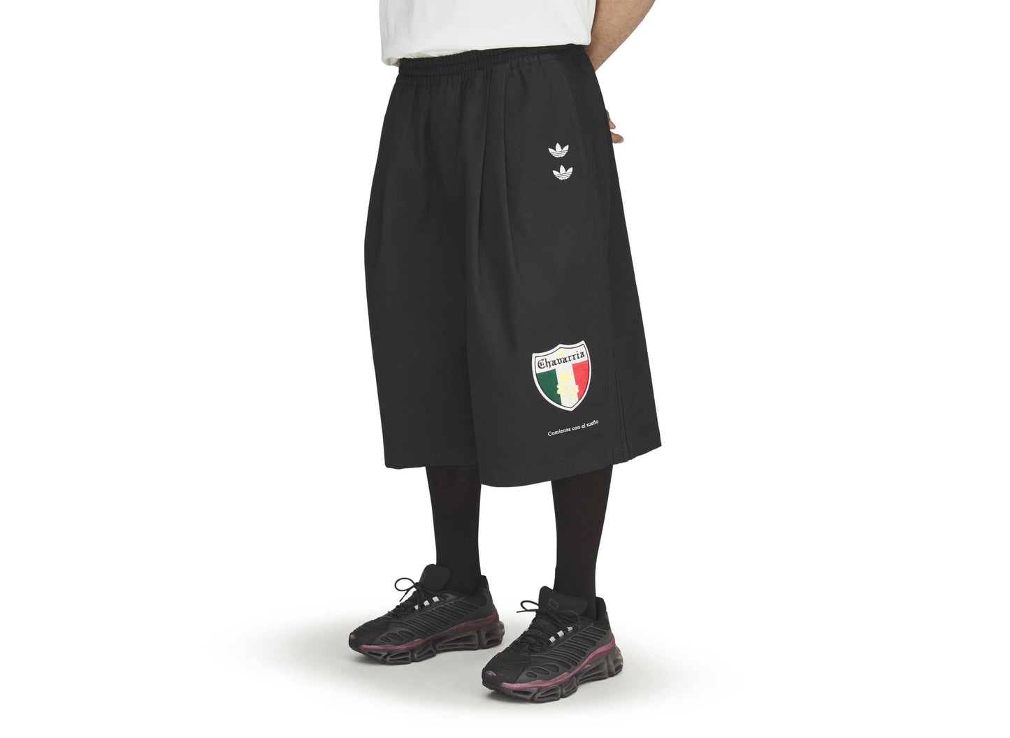 Adidas WC Chavarria Long Twill Short in Black