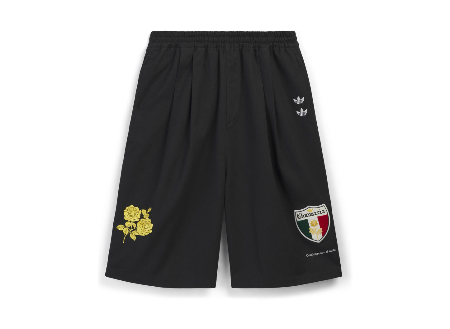 Adidas WC Chavarria Long Twill Short in Black