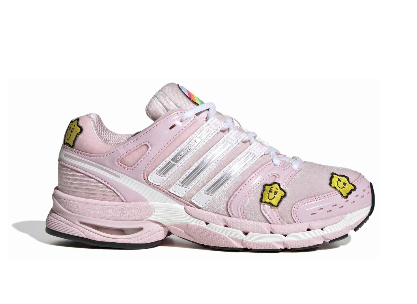 Women's Adidas Care Bears Adistar Control 5 in Clear Pink / White