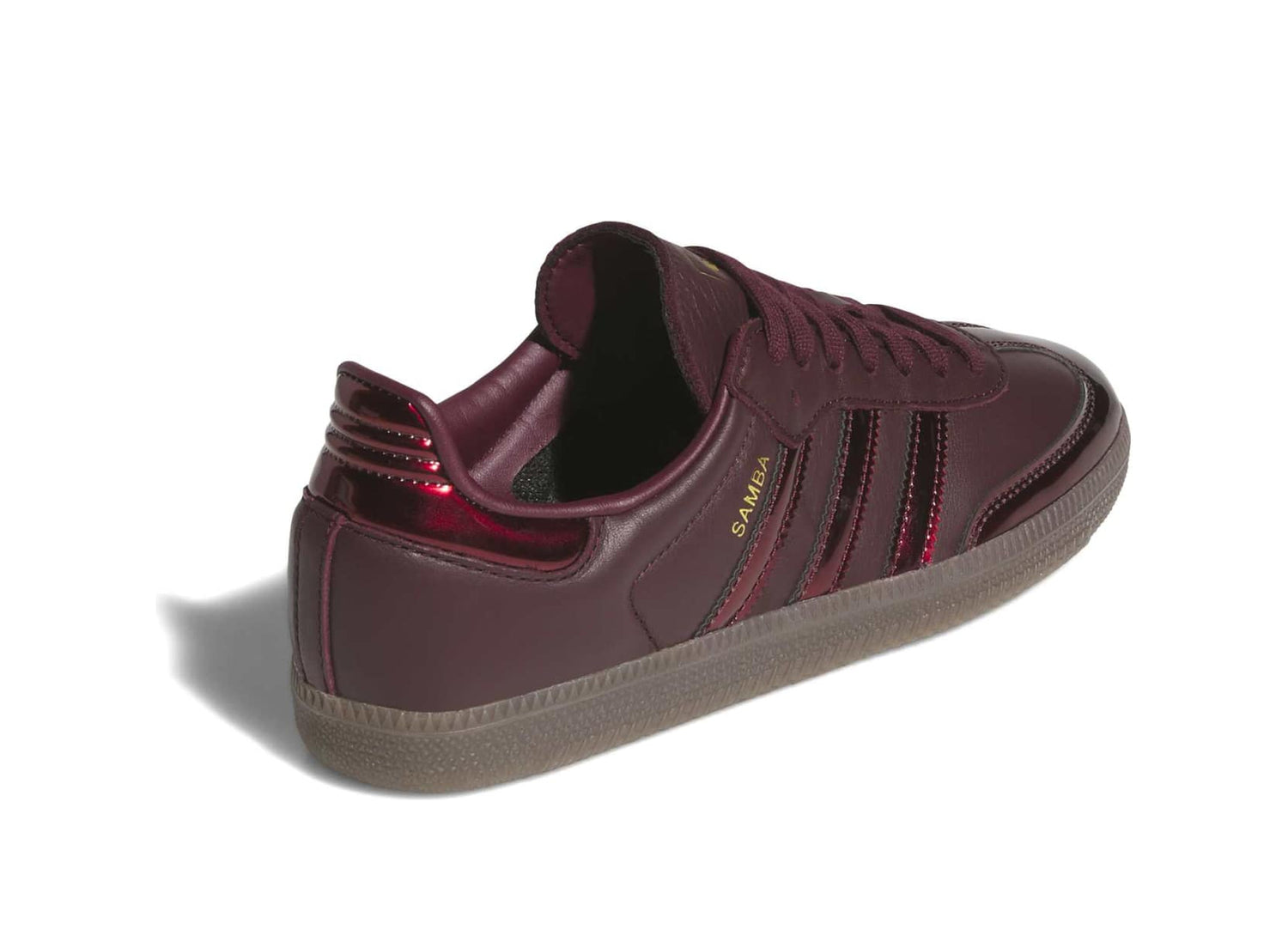 adidas gazelle silver green womens Women's Adidas Samba OG LT in Maroon / Gold Metallic – Oneness Boutique