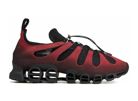 Women's Adidas x AVAVAV Megaride Cutout in Core Black / Power Red