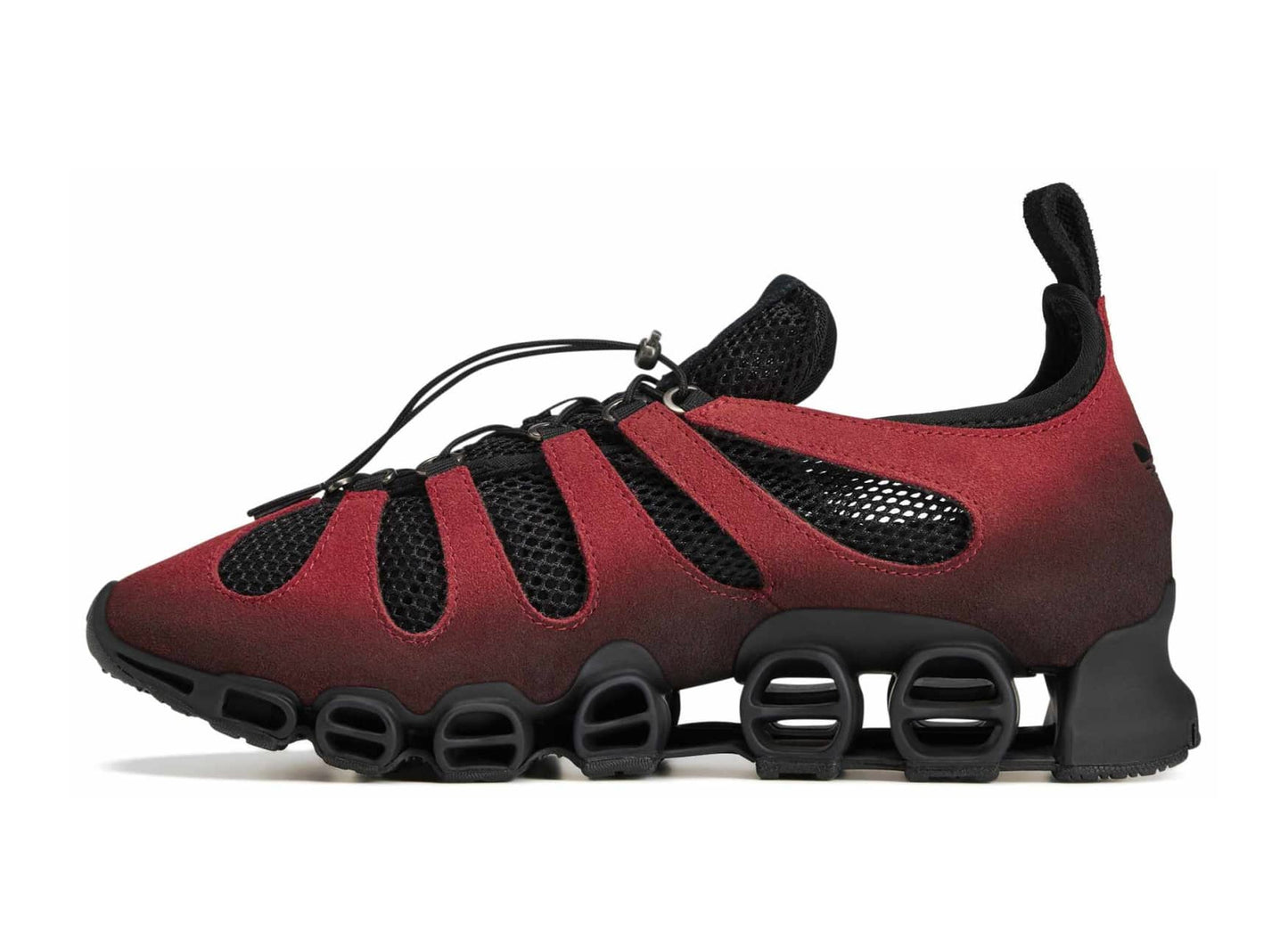 Women's Adidas x AVAVAV Megaride Cutout in Core Black / Power Red
