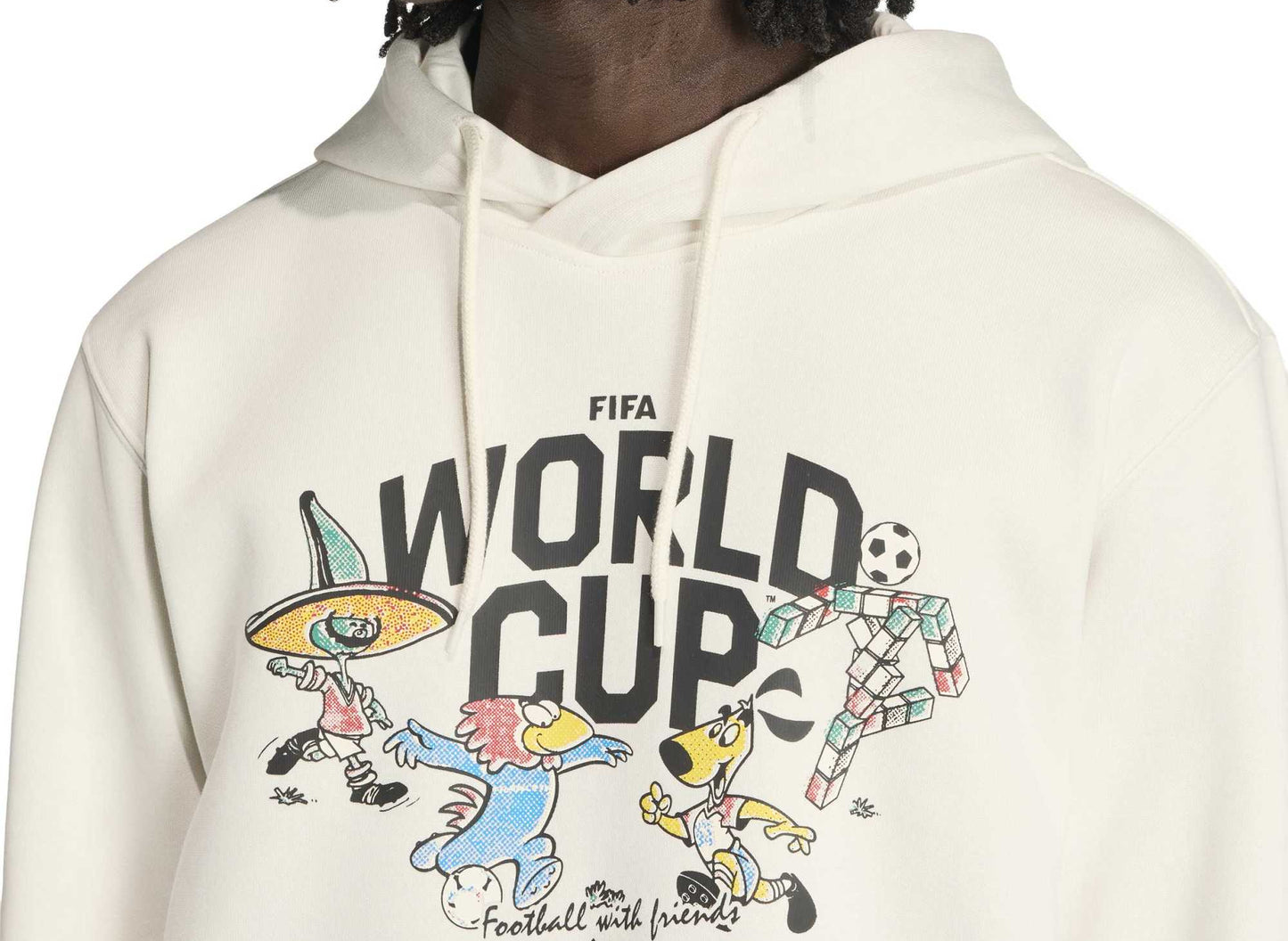 Adidas FIFA World Cup 26 Mascot Sweatshirt All in Cloud White