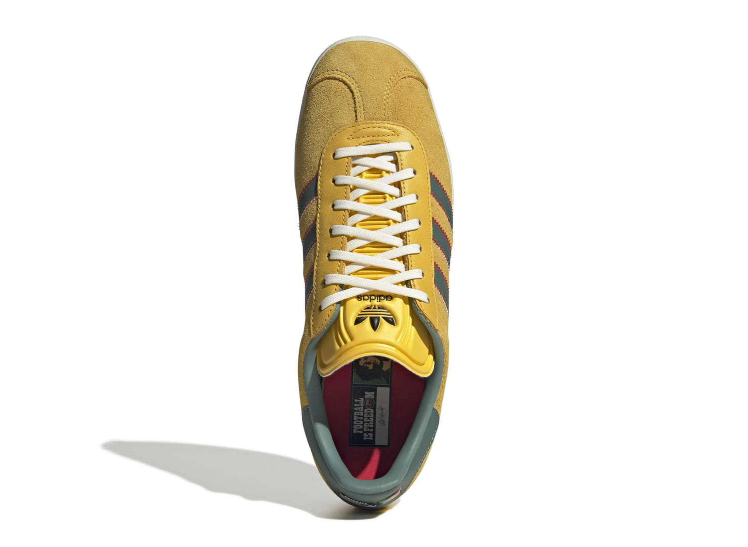 Adidas x Bob Marley Gazelle in Bold Gold — view 4
