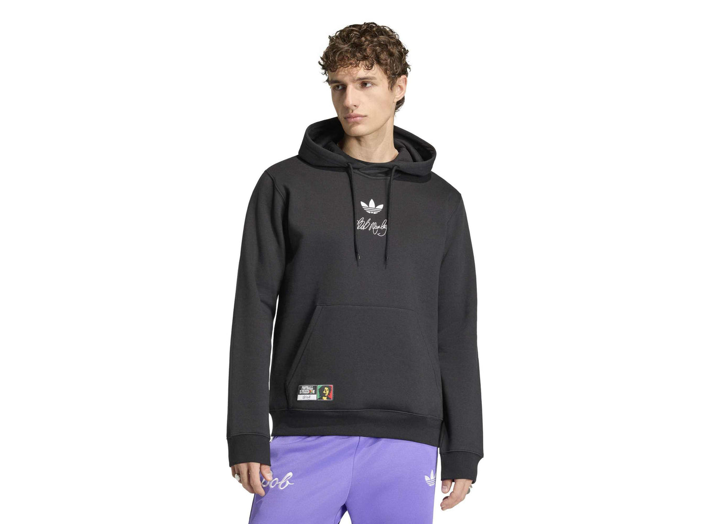Sweat à capuche Adidas x Bob Marley OG noir