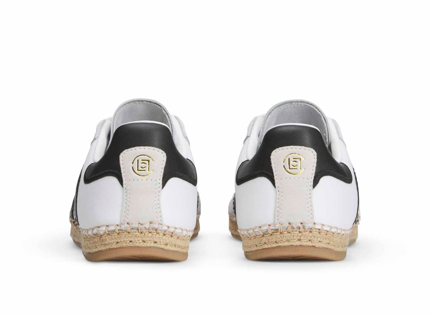 Adidas x CLOT Samba Espadrille by EDC in Footwear White / Core Black — view 2