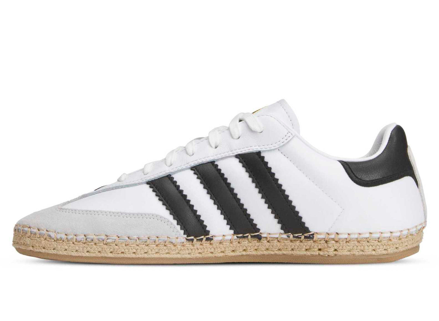 Adidas x CLOT Samba Espadrille by EDC in Footwear White / Core Black — view 3