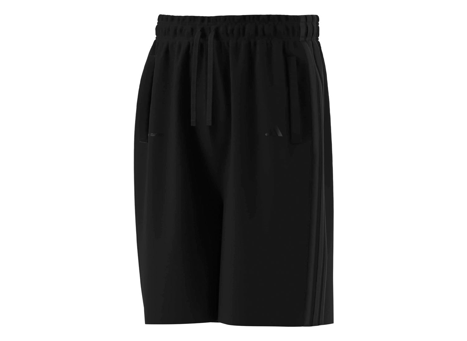 Adidas x Entire Studios Uniform Heavy Drop Shorts in Black — view 2