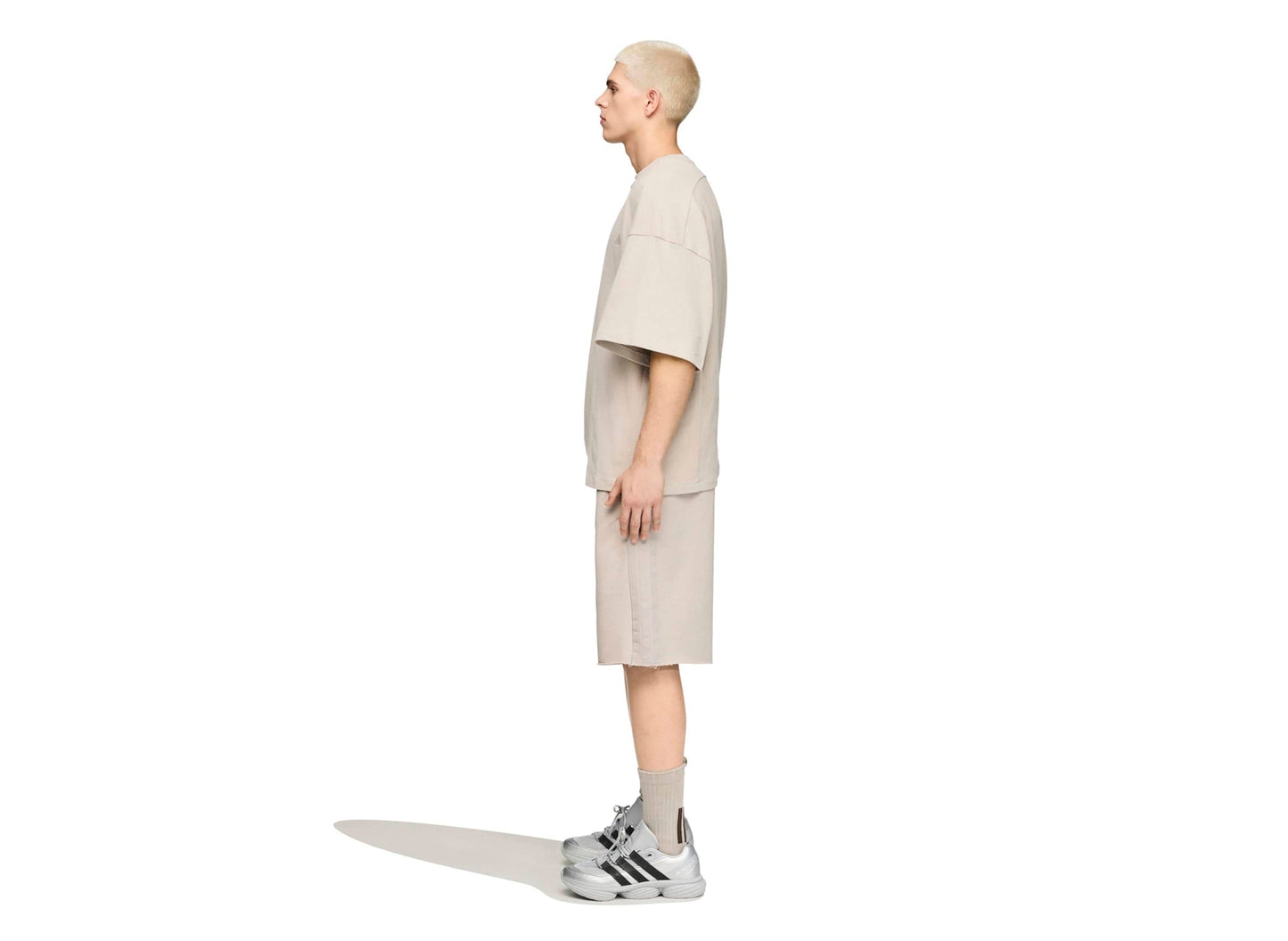 Adidas x Entire Studios Uniform Short in Light Brown — view 2