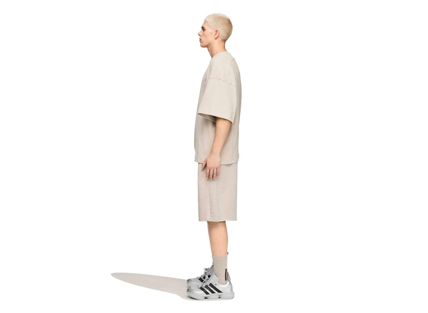 Adidas x Entire Studios Uniform Short in Light Brown — view 2