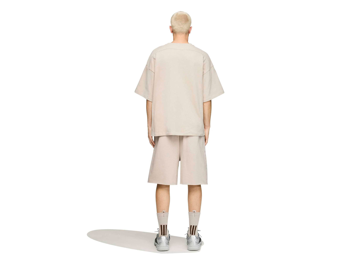 Adidas x Entire Studios Uniform Short in Light Brown — view 3