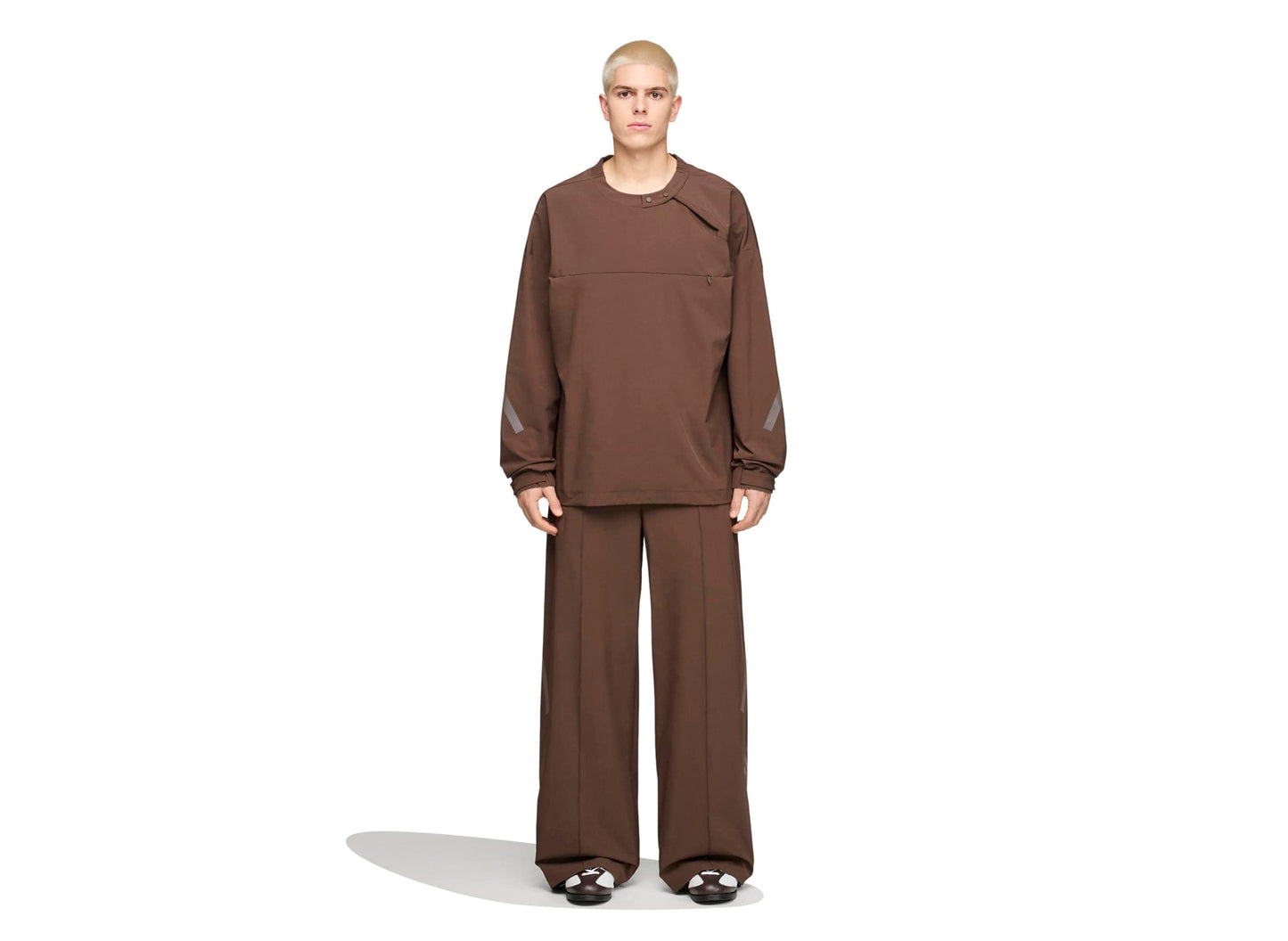 Adidas x Entire Studios Z.N.E. Pant in Dust Cargo