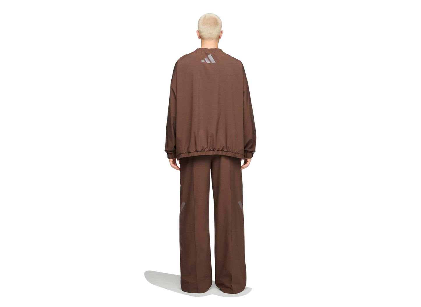 Adidas x Entire Studios Z.N.E. Track Top in Dust Cargo — view 3