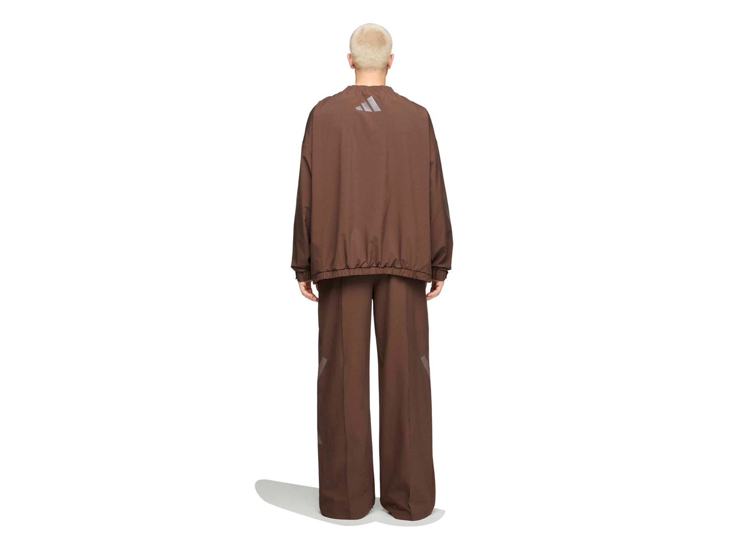 Adidas x Entire Studios Z.N.E. Track Top in Dust Cargo — view 3