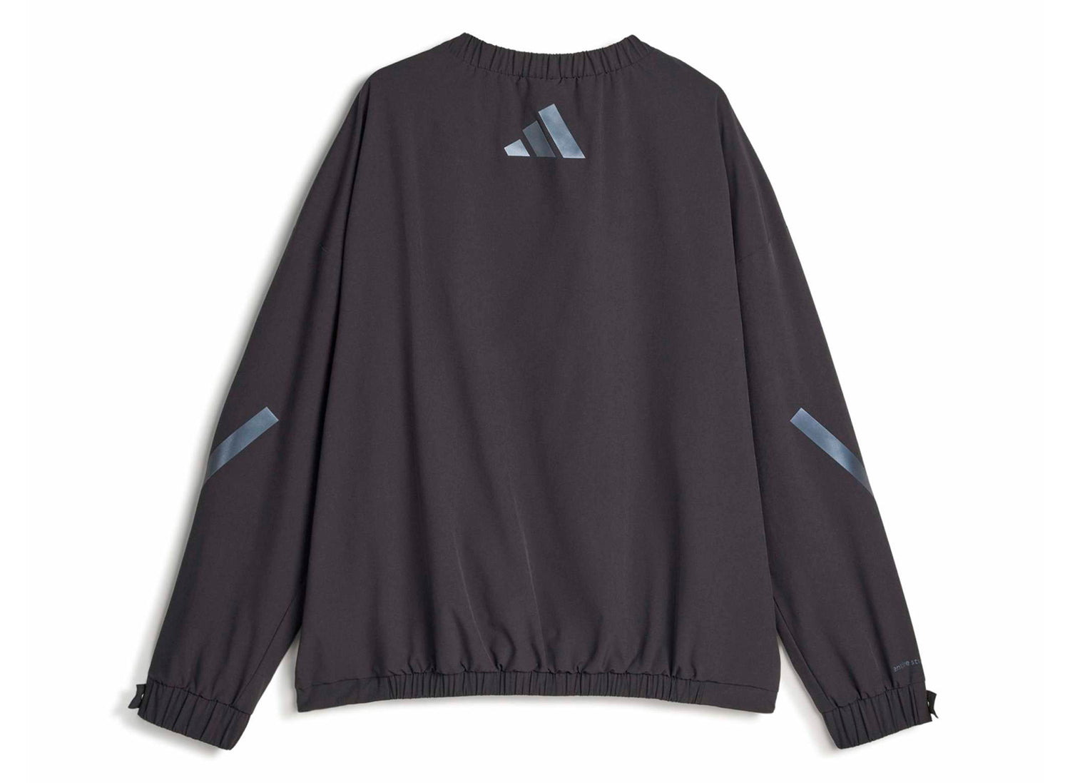 Adidas x Entire Studios Z.N.E. Uniform Half Zip Woven in Black — view 2