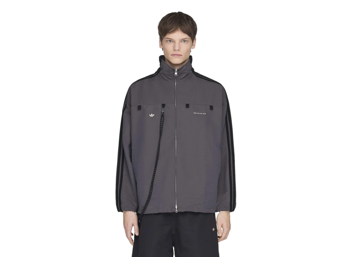 Adidas x Song for the Mute ADI007 Track Top in Dark Grey