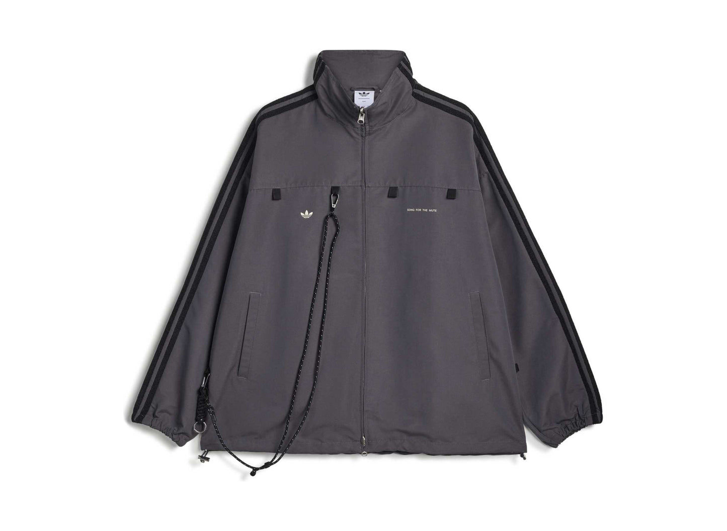 Adidas x Song for the Mute ADI007 Track Top in Dark Grey