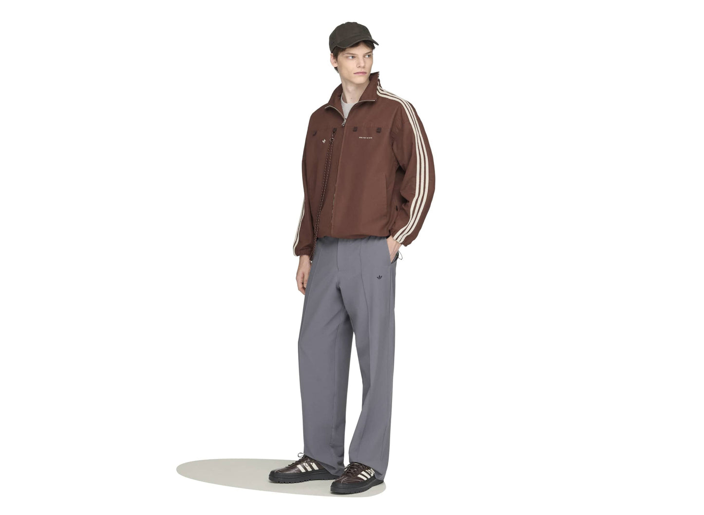 Adidas x Song for the Mute ADI007 Track Top in Auburn
