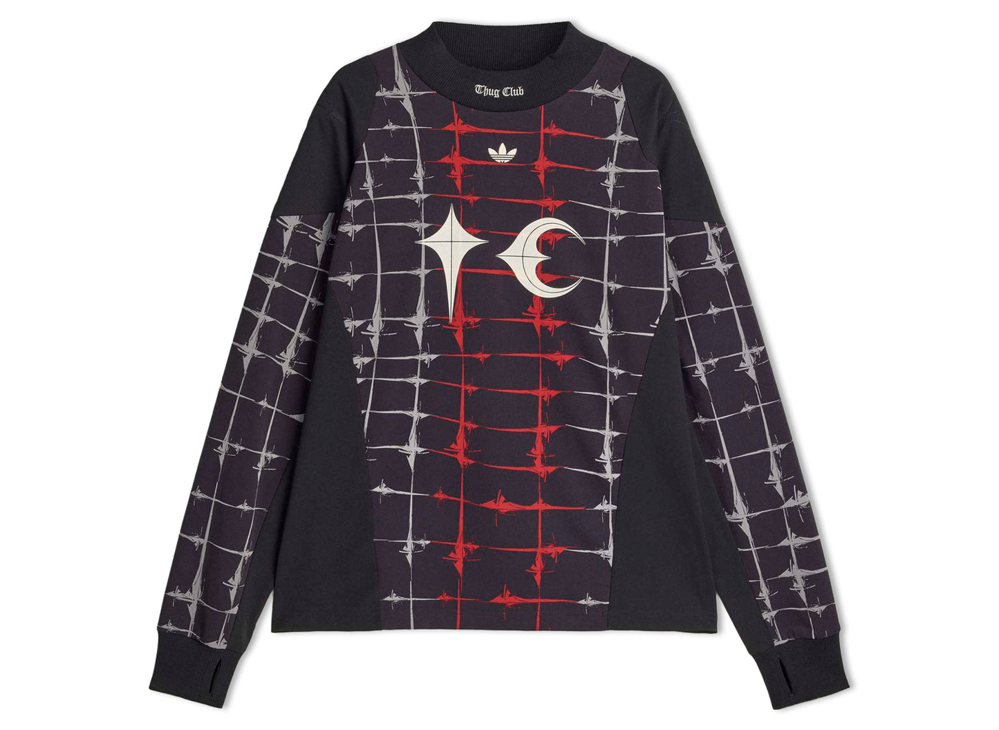 Adidas x Thug Club Goalie Long Sleeve T-Shirt in Black