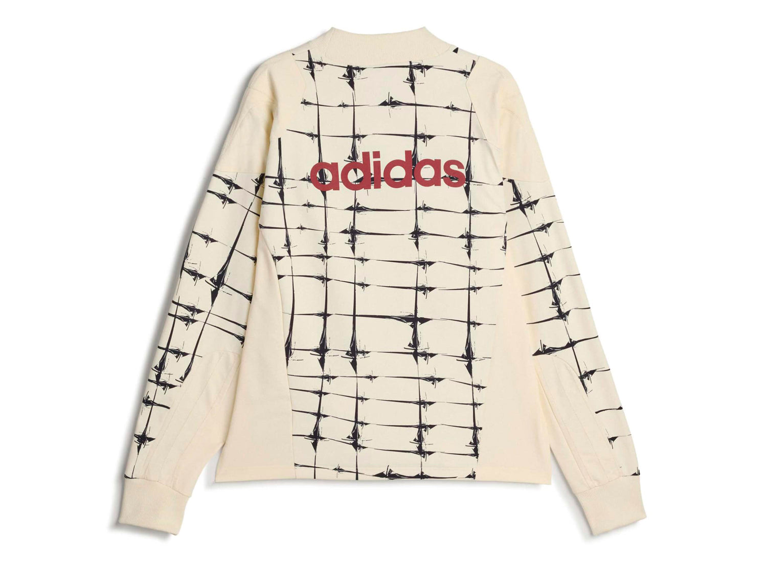 Adidas x Thug Club Goalie Long Sleeve T-Shirt in Cream White — view 2
