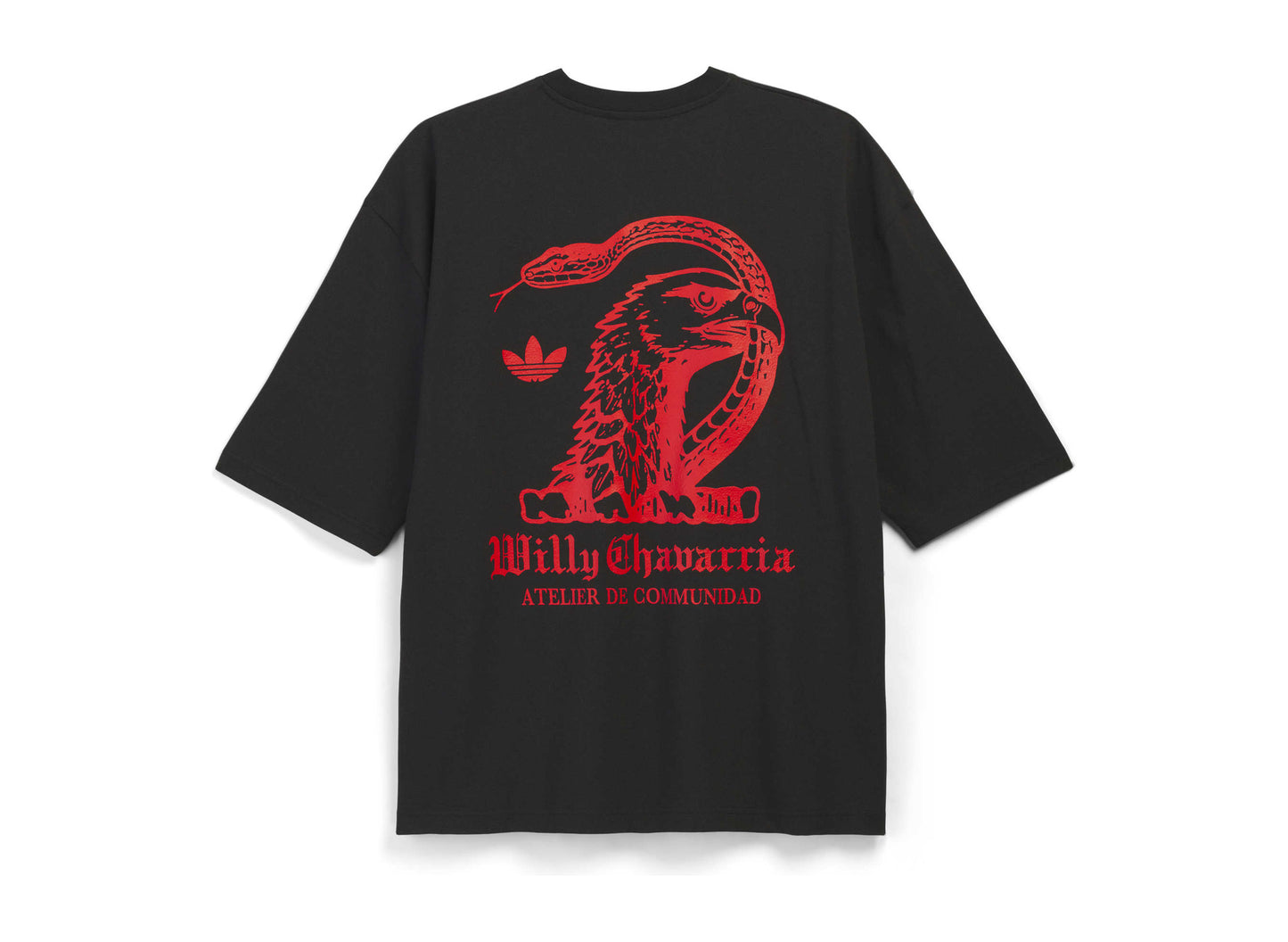 Adidas x Willy Chavarria Atelier T-Shirt LC8135 Back Center View