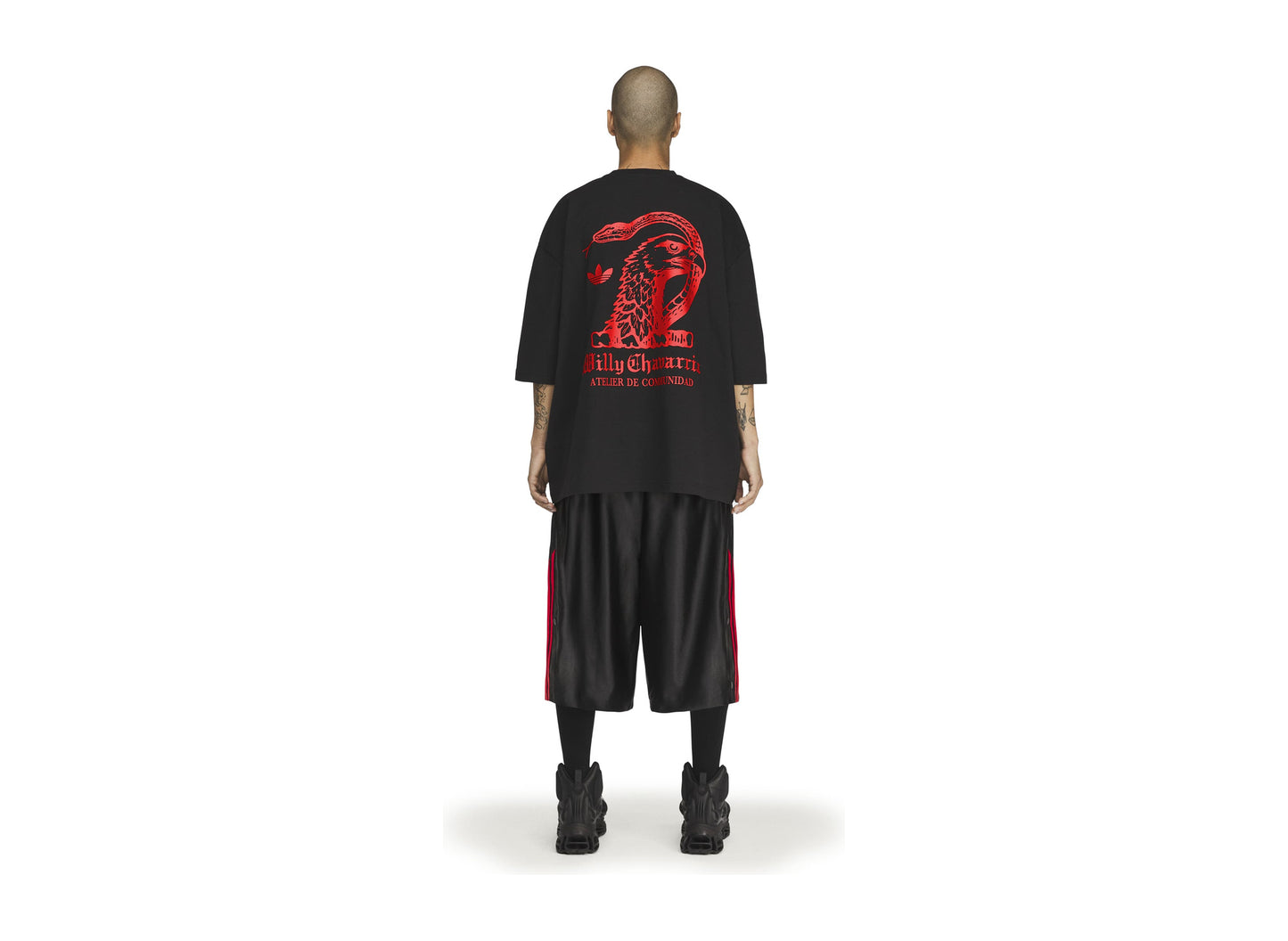Adidas x Willy Chavarria Atelier T-Shirt LC8135 Back View