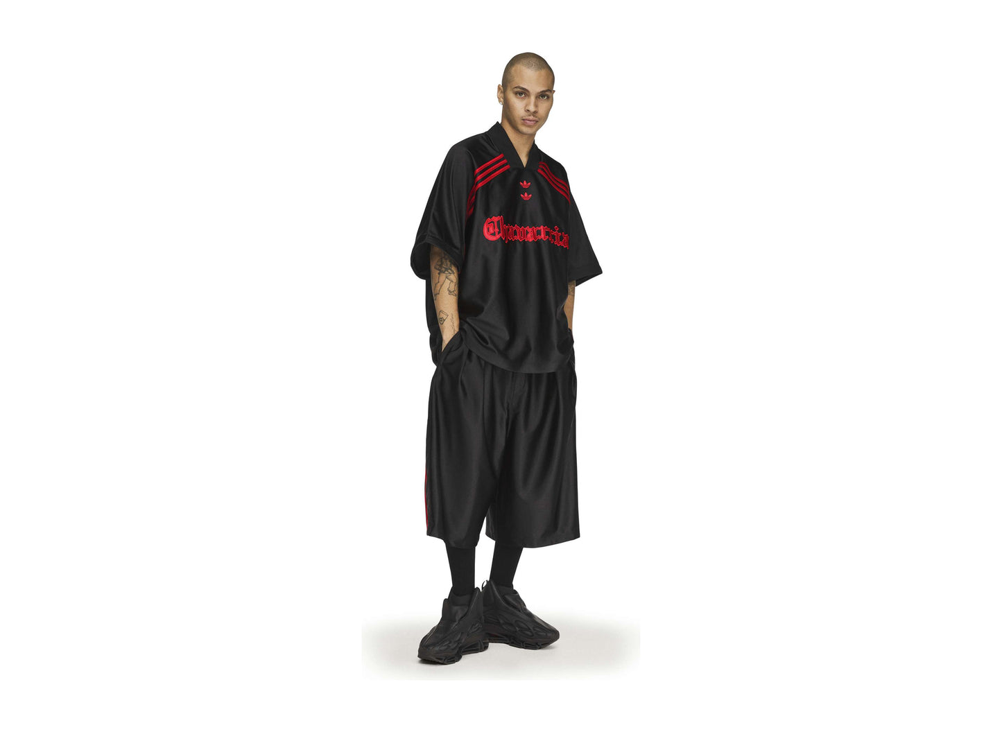 Adidas x Willy Chavarria Dazzle LS Jersey KZ3116 Walking View