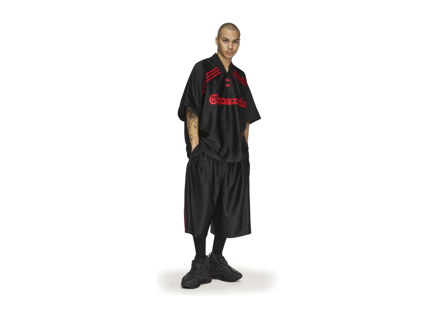 Adidas x Willy Chavarria Dazzle LS Jersey KZ3116 Walking View