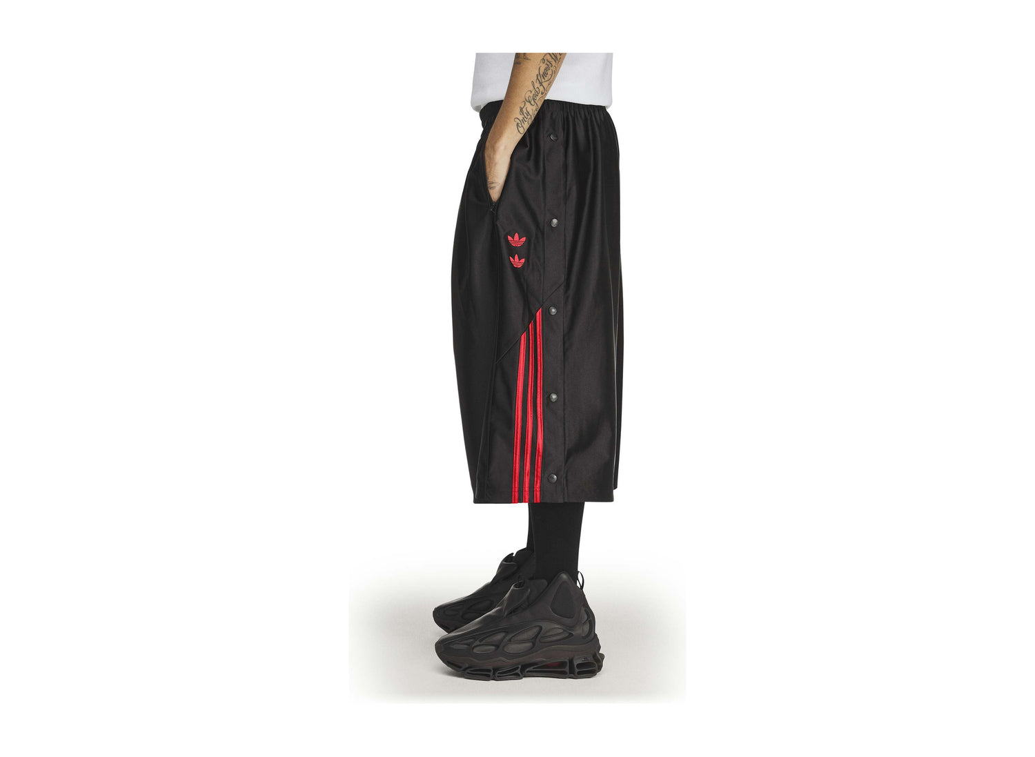 Adidas x Willy Chavarria Dazzle Short KZ3117 Walking View
