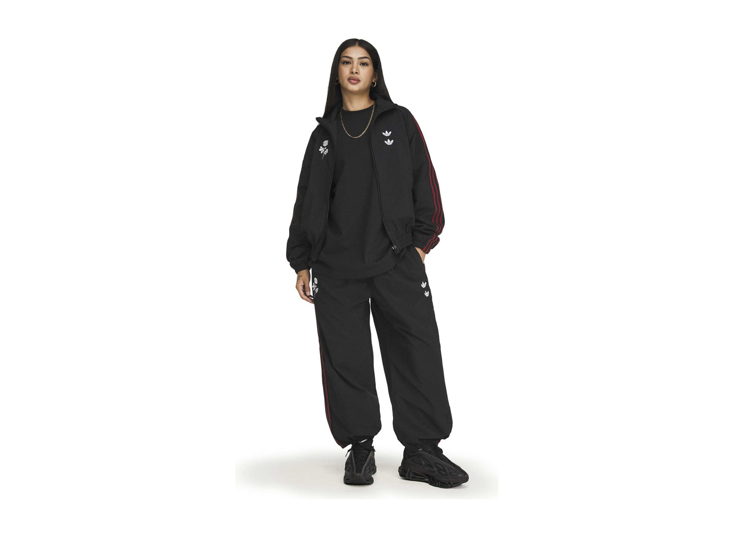 Adidas x Willy Chavarria Woven Track Jacket KZ3119 Standard Outfit View
