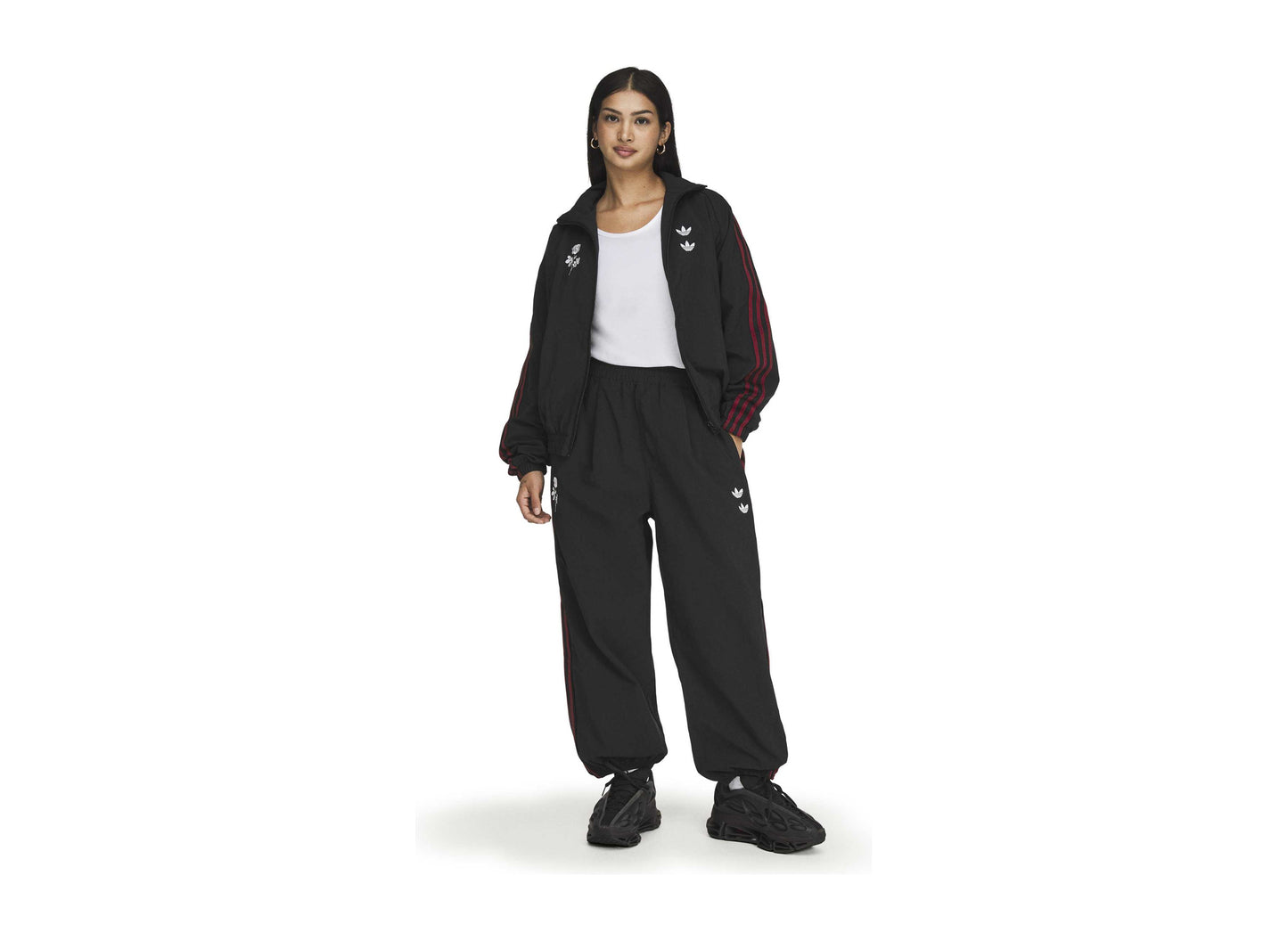 Adidas x Willy Chavarria Woven Track Pant KZ3118 Standard Outfit View
